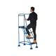 Climb-It Domed Feet Step 4 Tread Anti Slip Blue AAD04SBL