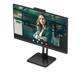 AOC Q27P3QW 27 Inch 2560 x 1440 Pixels Quad HD IPS Panel 75Hz Refresh Rate HDMI DisplayPort Built-in Webcam Monitor