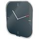 Leitz Cosy Silent Glass Wall Clock Velvet Grey 90170089