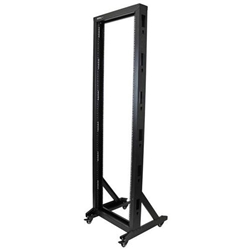 StarTech.com 42U 2 Post Server Rack with Casters