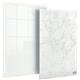 Nobo Glass Mini Whiteboard Notepads 230x152mm White (Pack 2) 1915601