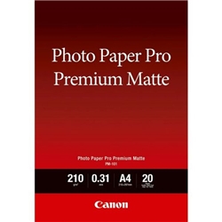 Canon PM-101 Premium A4 Matte Photo Paper 20 sheets - 8657B005