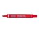 Pentel N60 Permanent Marker Chisel Tip 3.9-5.7mm Line Red (Pack 12) - N60-B