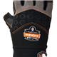 Ergodyne Impact Fingerless Gloves 1 Pair Black/Grey 2XL EY900-2XL