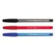 Paper Mate InkJoy 100 Ballpoint Pen 1.0mm Tip 0.7mm Line Black/Blue/Red (Pack 8) - 1956745