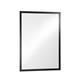 Durable DURAFRAME POSTER UV-Resistant Self-Adhesive Sign & Document Holder with Magnetic Frame A1 Black - 505501