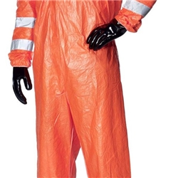 Dupont Tyvek 500 High Visibility Coverall Orange XL TBS500HVXL