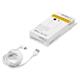 StarTech.com 2m White Angled Lightning to USB Cable