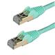 StarTech.com 1m Aqua Cat6a Ethernet Cable STP