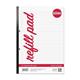 Rhino A4 Refill Pad 320 Page Feint Ruled 8mm With Margin (Pack 3) - SDFM-6