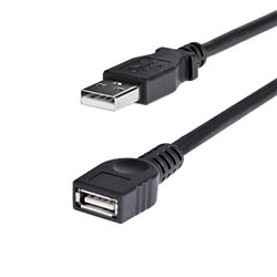 StarTech.com 6 ft Black USB 2.0 Extension Cable