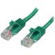 StarTech.com 0.5m Green Snagless Cat5e Patch Cable