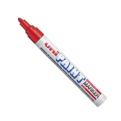 uni PX-20 Paint Marker Medium Bullet Tip 1.8-2.2mm Red (Pack 12) - 545582000