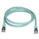 StarTech.com 1m Aqua Cat6a Ethernet Cable STP