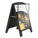 Seco Double-sided A-Frame Sign A1 - SSDA1-BLACK