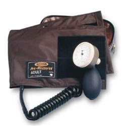 Accoson Thigh Double Tube Velcro Cuff Set incl bulb & valve