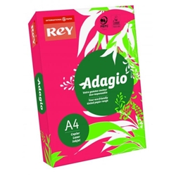 Rey Adagio Paper A4 80gsm Deep Red (Ream 500) RYADA080X429
