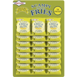 Smiths Crisps Scampi & Lemon Fries Snacks 24 x 27g