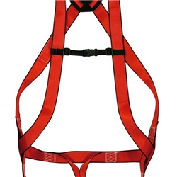 Climax Basic Fall Arrest Standard Safety Harness Red CXFA10
