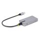 StarTech.com 3-Port USB Hub with Ethernet - 3x USB-A Ports - Gigabit Ethernet RJ45
