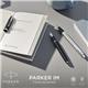 Parker IM Rollerball Pen Black/Chrome Barrel Black Ink Gift Box - 1931658