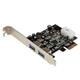StarTech.com 2 Port PCIe USB3 Card Adapter UASP LP4