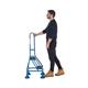 Climb-It Domed Feet Handy Step 2 Tread with Side Handrail Blue AAP21