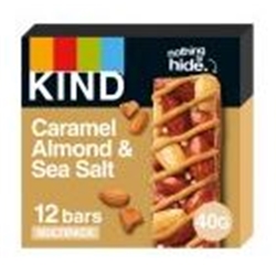 KIND Caramel Almond & Sea Salt Bars 12 x 40g