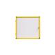 Bi-Office Ultrabite Magnetic Lockable Whiteboard Display Case Yellow Aluminium Frame 16 x A4 940x1288mm - VT9501601511