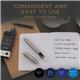 Parker Quink Ink Refill Cartridge for Fountain Pens Blue/Black (Pack 5) - 1950404