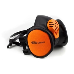 Climax Ffa1p3 Maintenance Free Half Mask Black & Orange CXPCX710