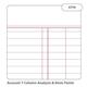 Rhino A4 Book-Keeping Book 32 Page Analysis Ruling (Pack 12) - BKA-2
