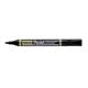 Pentel N850 Permanent Marker Bullet Tip 2.1mm Line Assorted (Pack 6) YN850/6-M