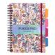 Pukka Pad Bloom B5 Hardback Project Book Assorted Designs (Pack 3) 9494-BLM(ASST)