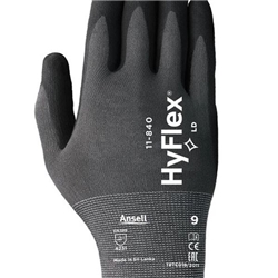 Ansell Hyflex Gloves 1Pr Black Size M AN11-840M