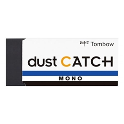 Tombow MONO Dust Catch Eraser Black with Sleeve - EN-DC