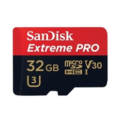 Sandisk Extreme Pro 32GB MiniSDHC UHSI Memory Card