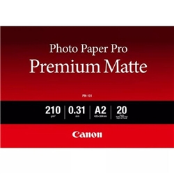 Canon PM-101 A2 Matte White Photo Paper - 8657B017