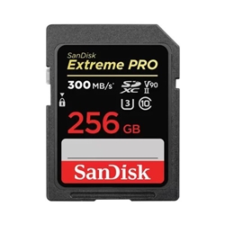 SanDisk Extreme PRO 256GB UHS-II Class 10 SD Card