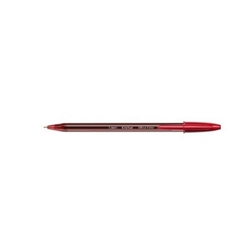 Bic Cristal Exact Ballpoint Pen 0.7mm Tip 0.28mm Line Red (Pack 20) - 992604