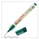 edding 25 EcoLine Permanent Marker Bullet Tip 1mm Line Green (Pack 10) - 4-25004