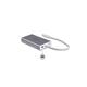 StarTech.com USB C Multiport Adapter 4K 60W PD Silver