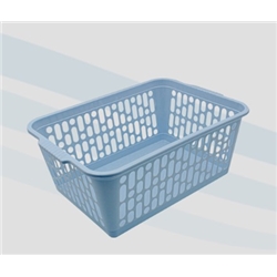 Plastic Baskets Medium  30X20X11Cm-Cool Blue DB2-BLUE