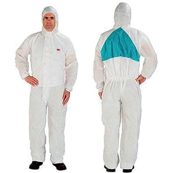 3M 4520 Protective Coverall White & Green 3XL 4520W3XL