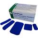 HypaPlast Blue Metal Detectable Plasters Assorted Sizes (Pack 100) - D7010