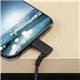 StarTech.com 1m Black Angled Lightning To USB Cable