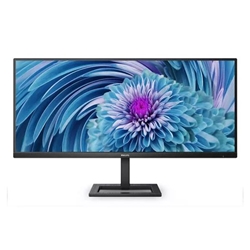 Philips E Line 346E2LAE 34 Inch 3440 x 1440 Pixels Wide Quad HD VA Panel HDMI DisplayPort USB-C Monitor