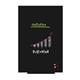 Rocada Skinliquid Drywipe Board Lacquered Surface 1000x1500mm Black - 6821V19
