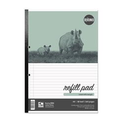 Rhino A4 Refill Pad 80 Leaf F8M (Pack 10) - V4FM-0