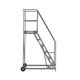Climb-It Warehouse Safety Steps 600mm Platform 6 Tread Grey AHWS06GY